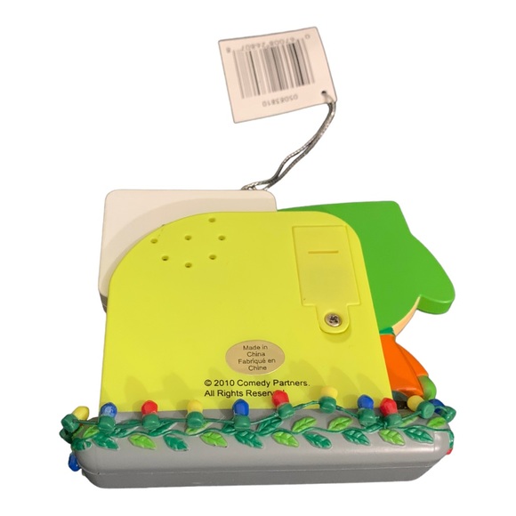 NWT 2010 South Park Stan Toilet Christmas Tree Ornament Sound Clips From TV Show - Picture 7 of 9